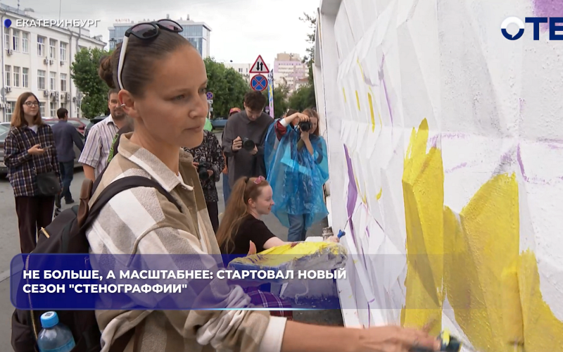 Художник Кирилл Бородин признался, что его привлекло расположение стенки у «Пассажа»