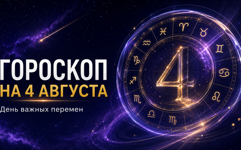 Гороскоп на 4 августа 2026 года для всех знаков зодиака