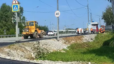 Дорожники завершают реконструкцию южного подъезда к Нижнему Тагилу