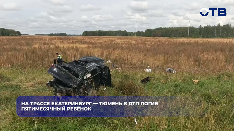 На трассе Екатеринбург — Тюмень в ДТП погиб пятимесячный ребёнок