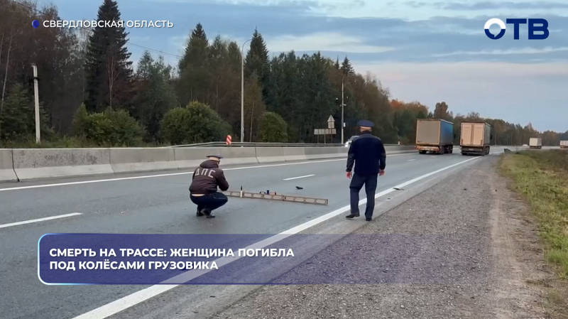 Смерть на трассе: женщина погибла под колёсами грузовика