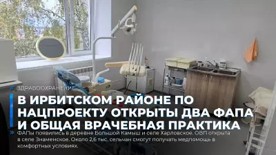 В Ирбитском районе по нацпроекту открыты два ФАПа и общая врачебная практика