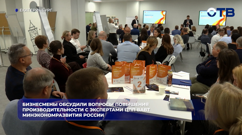 Бизнесмены обсудили вопросы повышения производительности с экспертами ЦПП ВАВТ Минэкономразвития России