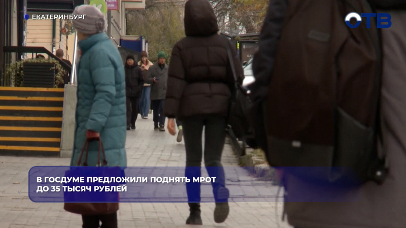 В Госдуме предложили поднять МРОТ до 35 тысяч рублей