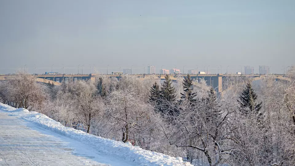 Югорчанин пробежал 50 км в мороз -50°C
