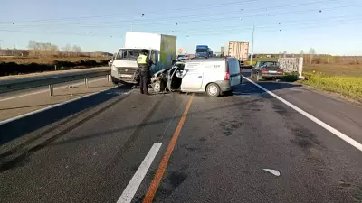 На трассе Екатеринбург — Тюмень ввели реверсивное движение из-за ДТП