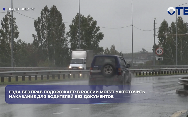 Езда без прав подорожает: в России могут ужесточить наказание для водителей без документов