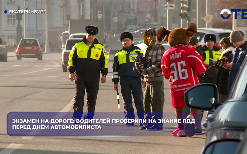 Экзамен на дороге: водителей проверили на знание ПДД перед Днём автомобилиста