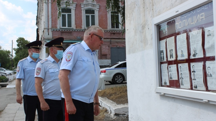 Генерал Александр Мешков посетил с рабочим визитом отдел полиции Камышлова