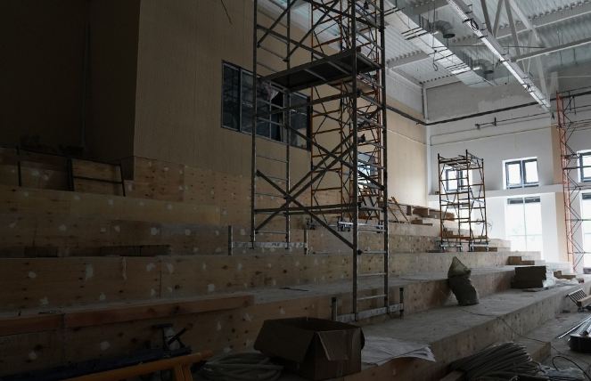 Завершается строительство школы на Рощинской в Екатеринбурге 