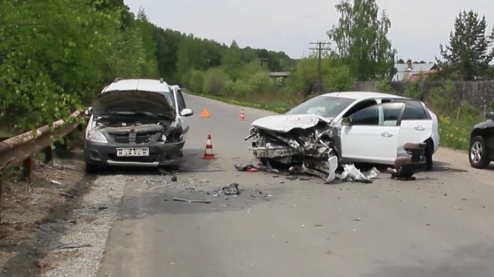 За три дня в Свердловской области произошло восемь аварий с участием детей