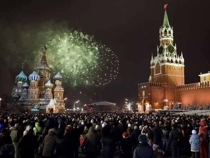 Красную Площадь закроют для посторонних на Новый год