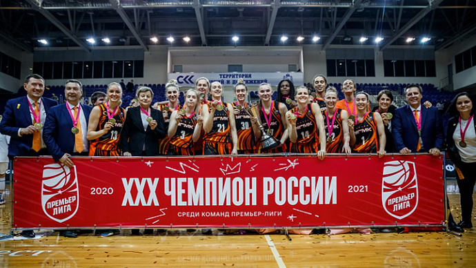 БК УГМК стал 15-кратным чемпионом России