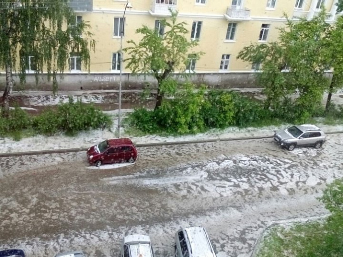 На Нижний Тагил вслед за Москвой обрушилась стихия