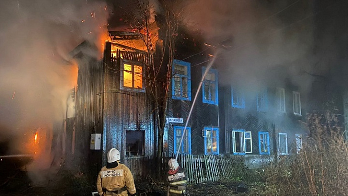 В Нижней Туре из пожара спасены 9 человек