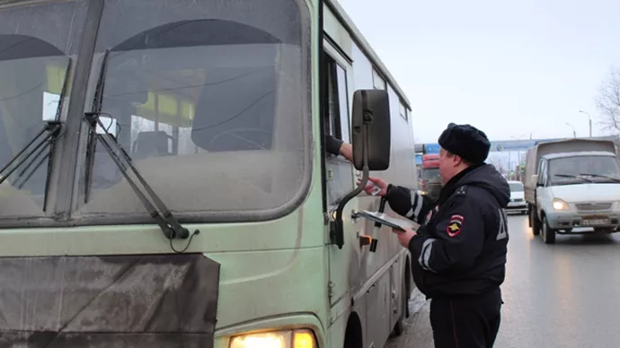 В Свердловской области ГИБДД проверила 6000 автобусов